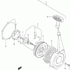 LT-F250F Quad Runner 4WD ПУСКОВОЙ МЕХАНИЗМ