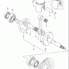 LT80 Quad Sport КОЛЕНЧАТЫЙ ВАЛ