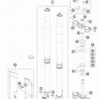 250 SX CHASSIS Передняя вилка