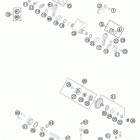 250 XCW ENGINE Глушитель