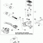 300 XCW CHASSIS Handbrake cylinder