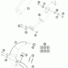 50 SX MINI CHASSIS Глушитель