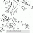 1190 ADV GREY ENGINE Газо-распределительный механизм
