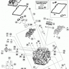 1190 ADV ORG ENGINE Головка цилиндра передняя