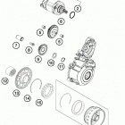 250 XCFW ENGINE Электрический стартер