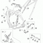 300 XC CHASSIS Рама