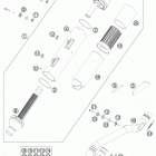 450 XCW CHASSIS Глушитель