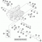 500 XCW ENGINE Масляная система