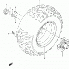 LT-A500X,Z Rh rear wheel (lt-a500xzl4 p33)