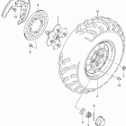 LT-A500X,Z Front wheel (lt-a500xzl4 p28)