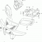 LT-A750XP,Z,Xi,C Front grille (lt-a750xpzl4 p28)