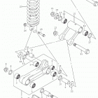 LT-Z400 Rear cushion lever (lt-z400l4 e28)