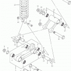 LT-Z400 Rear cushion lever (lt-z400l4 e33)