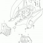 LT-Z400 Rear fender (lt-z400l4 e28)