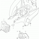 LT-Z400 Rear fender (lt-z400l4 e33)