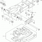 LT-Z400 Rear swingingarm