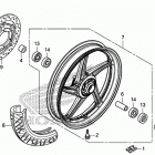 CBR300R Переднее колесо