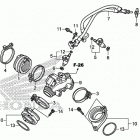 VT1300CR Intake manifold@injector
