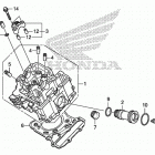 VT1300CR Передняя головка цилиндров