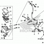 VT1300CRA Front brake master       cylinder (2)