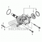 VT1300CRA Side gear case
