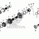 SXS1000M3P Final drive shaft