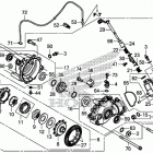 SXS1000M3P Передний редуктор