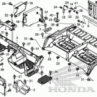 SXS1000M5P Bed plate@rear gate      (sxs1000m5p  /  m5d)