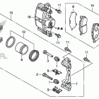 SXS500M2 Передний суппорт