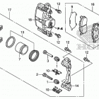 SXS700M2 Передний суппорт