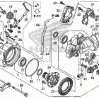 SXS700M4 Передний редуктор