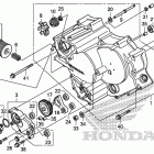 TRX420FE1 Front crankcase cover (2)