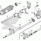 TRX420FM2 Gearshift fork (2)