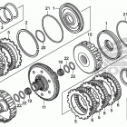 TRX500FA5 Clutch (dct)