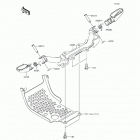KLX110 (KLX110-CGF) Подножки