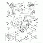 KLX140L (KLX140-BGF) Рама ,крепежные детали