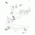 KX100 (KX100-FGF) Механизм переключения передач