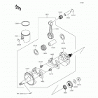 KX100 (KX100-FGF) Crankshaft  /  piston(s)
