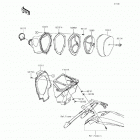 KX450F (KX450-HGF) Воздухозаборник