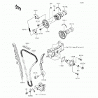 KX450F (KX450-HGF) Распредвал(ы)  /  натяжитель