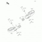 KX65 (KX65-AGF) Подножки