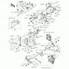 Z800 ABS (ZR800-BGF) Обтекатель нижний