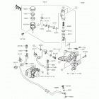 Z800 ABS (ZR800-BGF) Задний тормозной цилиндр