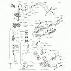 Concours 14 ABS (ZG1400-EFF) Задний тормозной цилиндр