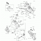 KLX110L (KLX110-DFF) ТОПЛИВНЫЙ БАК