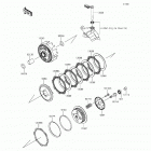 KLX140L (KLX140-BFF) Сцепление