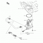 KX250F (KX250-ZFF) ТОПЛИВНЫЙ НАСОС