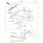 Ninja 300 SE (EX300-AFFA) Accessory(single seat cover)