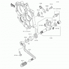 Ninja 650 (EX650-EFF) Механизм переключения передач