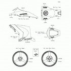 Ninja ZX-10R 30th Anniversary Edition (ZX1000-JFF) Decals(gray)(jff)